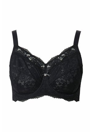 Ulla Popken PANEL - Underwired bra - black