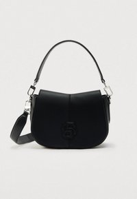 ANETT NEW SADDLE - Rankinė - black