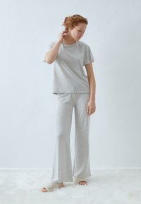 Anna Field SET - Nachtwäsche Set - light grey