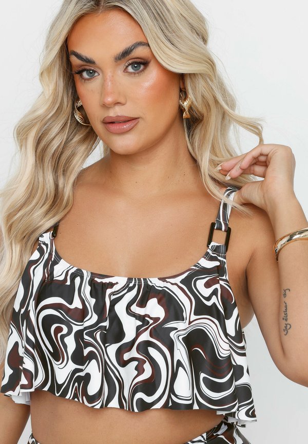 SWIRL PRINT - Bikini-Top