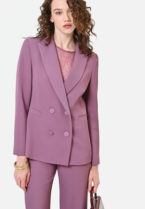 Rinascimento, GIACCA TINTA UNITA - Blazer - rosa antico