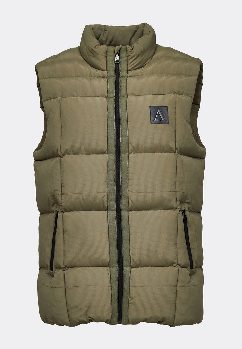 Alessandro Zavetti Bodywarmer olijfgroen Alessandro Zavetti Bodywarmer olijfgroen