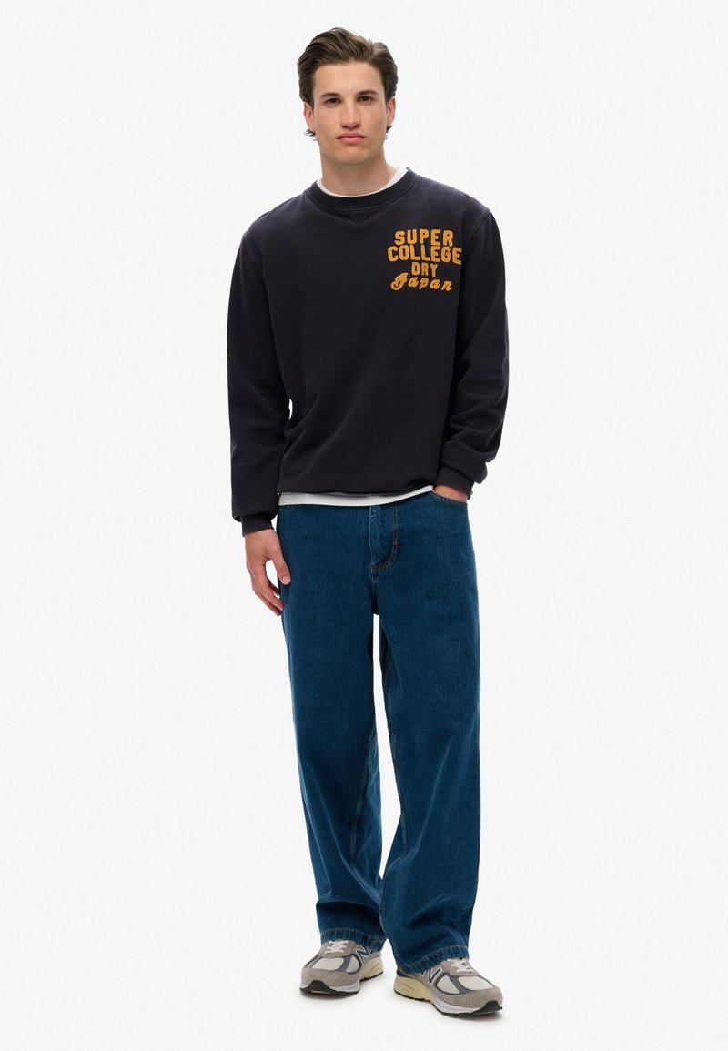 Superdry & Co Sweater blauw Superdry & Co Sweater blauw