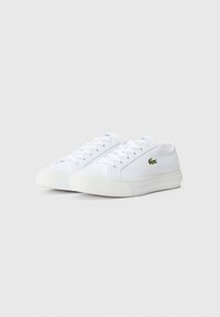 Lacoste BACKCOURT ESSENTIALS UNISEX - Joggesko - light blue/white