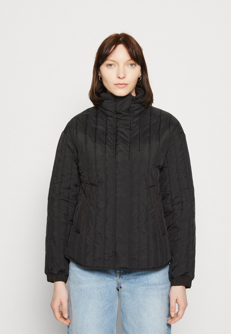 Hunter ORIGINAL WOMENS EXPLORER QUILT JACKET Allvädersjacka black
