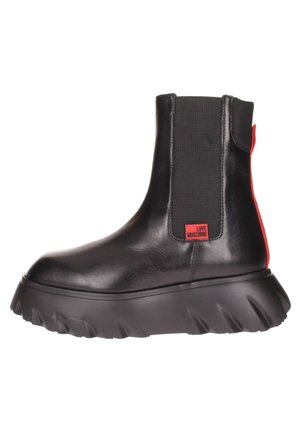 Love Moschino TRONCHETTO - Botines bajos - nero