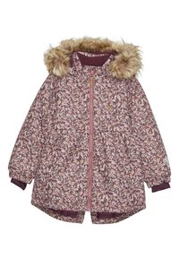 Minymo - AOP - Winterjacke - bordeaux Thumbnail-Bild 1