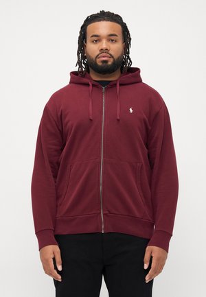 LONG SLEEVE - Sweatjacke - classic wine