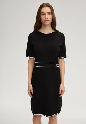 Abito in maglia - black