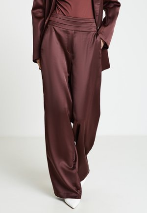 LUNGO UNITA - Pantalon classique - cioccolato