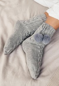 Next CHUNKY REGULAR FIT - Strømper - grey cable