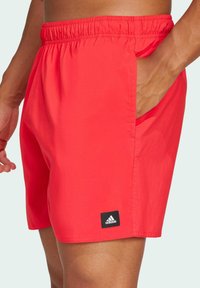 adidas Sportswear SOLID CLX -LENGTH - Swimming shorts - pure ruby black