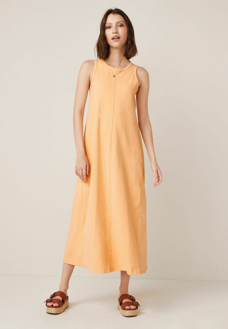 Damen Freizeitkleider | Next SLEEVELESS MIDI Jerseykleid mango orange/orange - JI81303 Damen Freizeitkleider | Next SLEEVELESS MIDI Jerseykleid mango orange/orange - JI81303