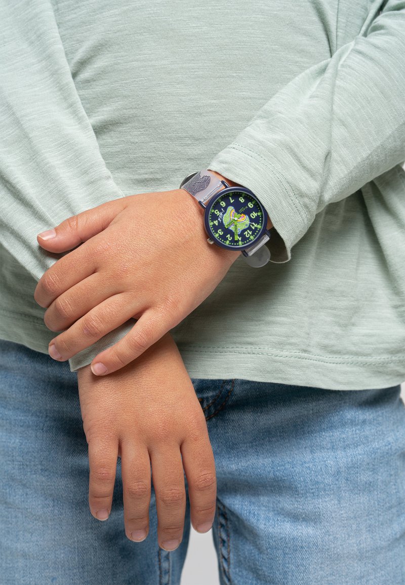 Gdp Watch KIDDUS TIME TEACHER SWEDISH -GDP - Watch - Grey/grey - Zalando