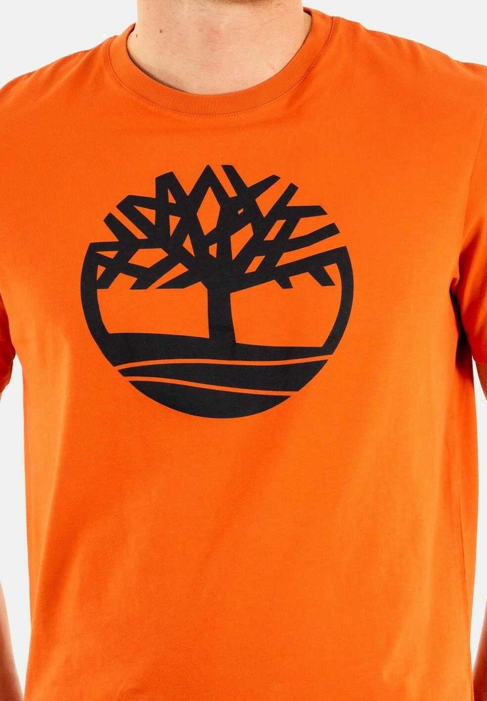 Timberland T-shirt print - orange 