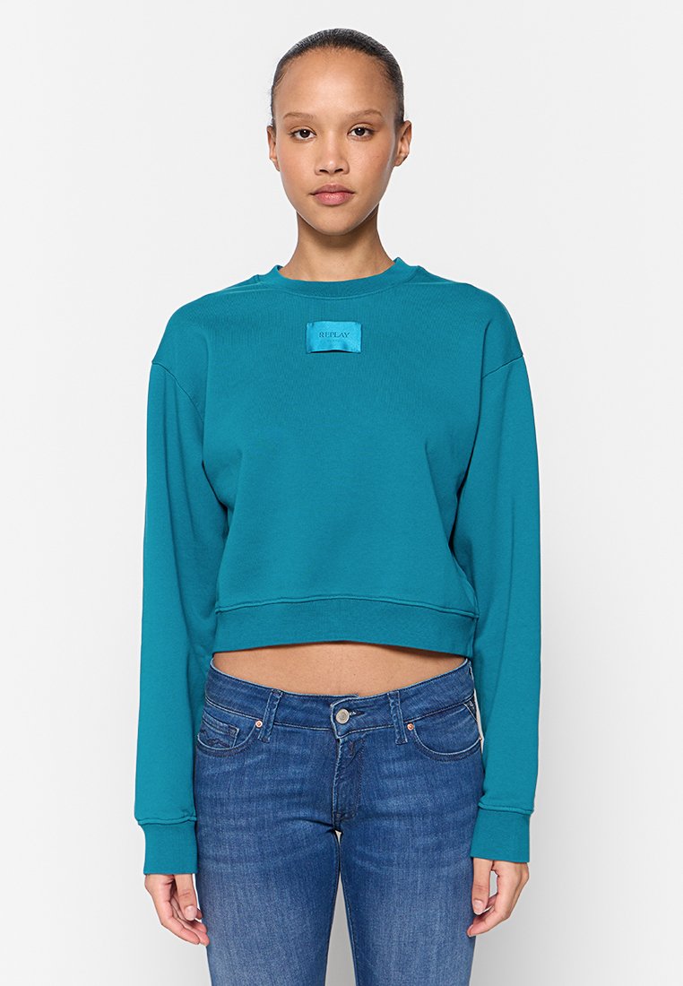 Replay Sweater turquoise