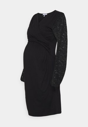 Vestido de malha - black