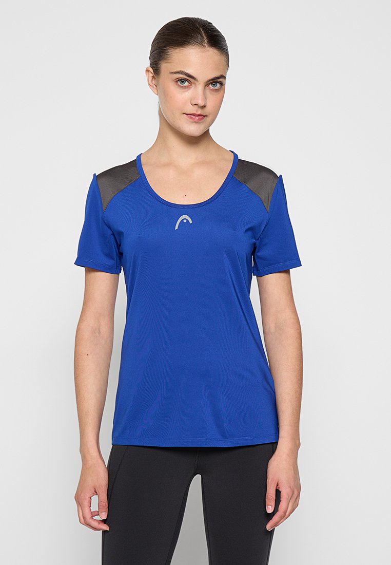 Head Sport T-shirt koningsblauw