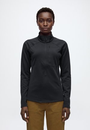 Patagonia, R1 ULTRALIGHT ZIP - Поларен пуловер - black