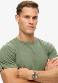 Superdry & Co ESSENTIAL - T-shirts basic - washed jewel green