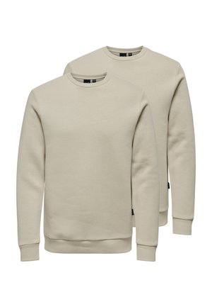2ER PACK  - Collegepaita - beige