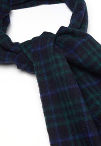 PIOMBO CHECKED - Sciarpa - black green
