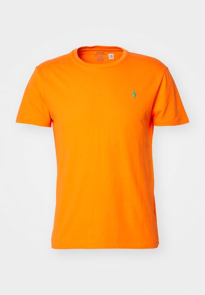 Polo Ralph Lauren CUSTOM SLIM FIT JERSEY CREWNECK T-SHIRT - Basic póló - bright signal orange