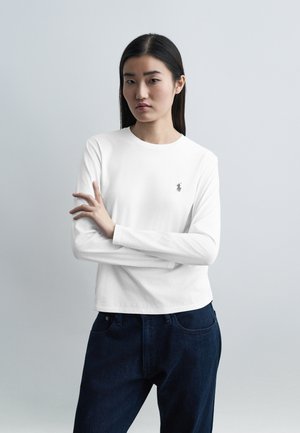 TEE - T-shirt à manches longues - white