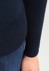 Kaffe ASTRID ROLL NECK - Stickad tröja - midnight marine