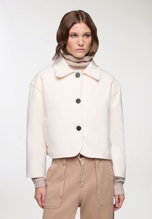 Giacca da mezza stagione - bianco lana