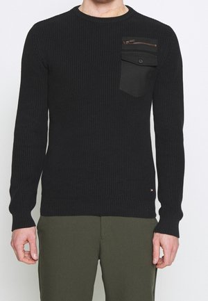 Jersey de punto - black