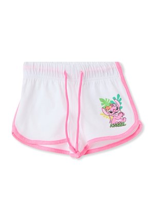 CON STAMPA - Shorts - bianco ottico