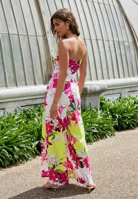 Next KEW COLLECTION BANDEAU - Overal - lime green and pink floral
