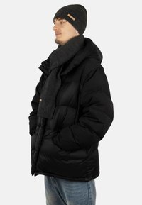 Normani SCHAL HAUTFREUNDLICH UND WEICH AUS SCHAFWOLLE - Schal - dunkelgrau meliert