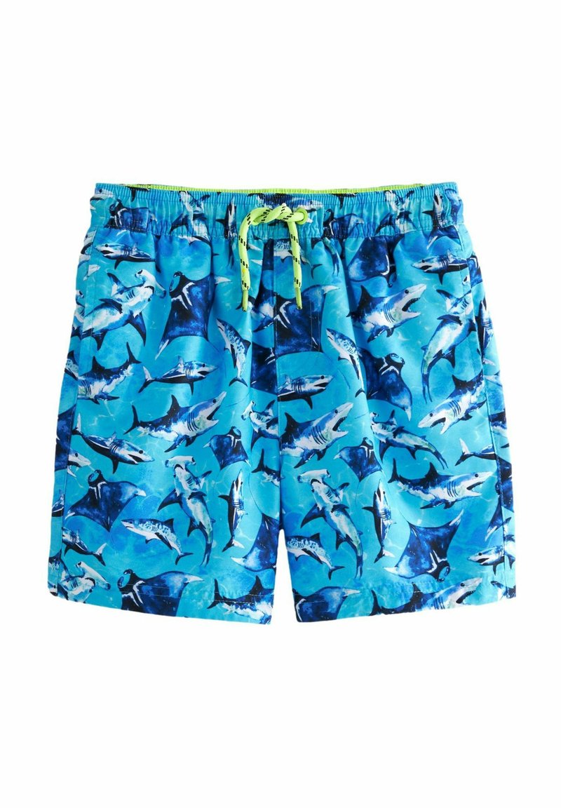 Next PRINTED REGULAR FIT - Uimashortsit - blue shark