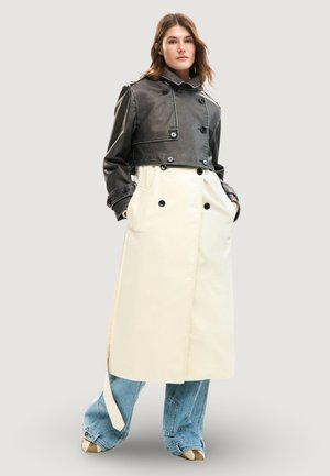 CHAQ DUOLO - Trench - sour cream