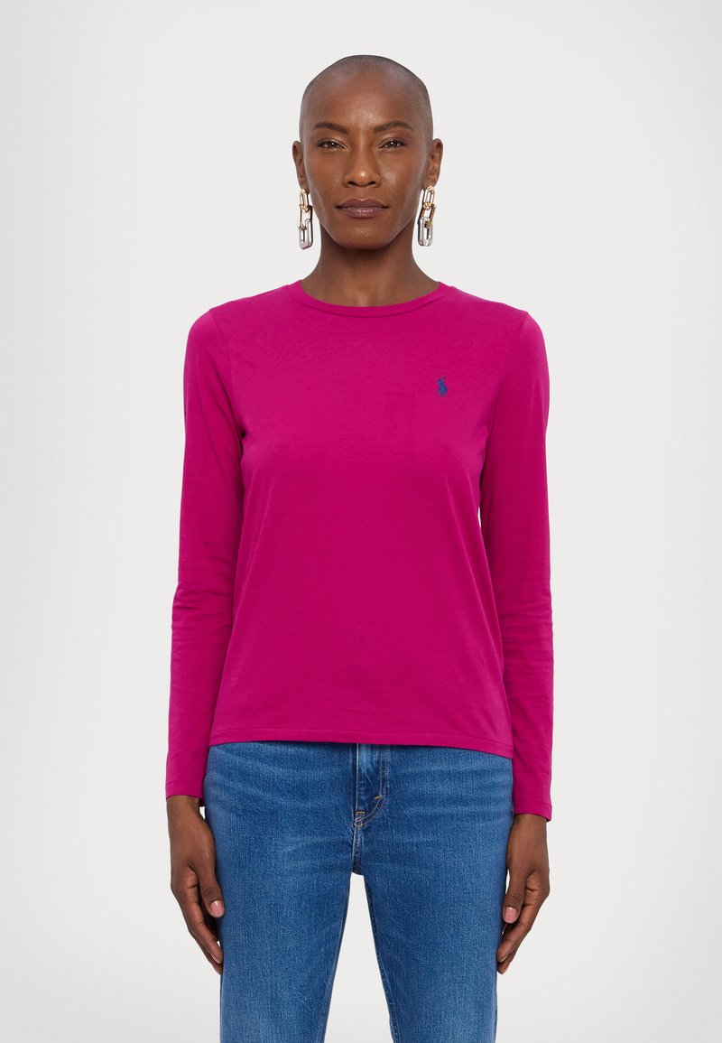 Polo Ralph Lauren LONG SLEEVE - Ilgarankovis viršutinės dalies drabužis - fuschia berry
