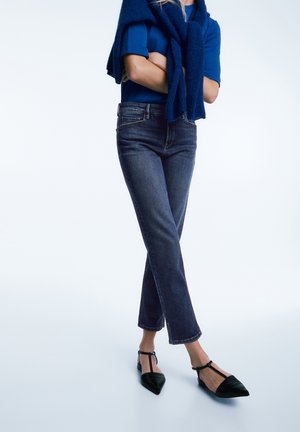 Massimo Dutti Straight leg jeans - blue denim