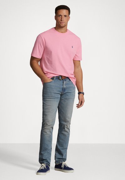 Polo Ralph Lauren Big & Tall JERSEY CREWNECK T-SHIRT - Navadna majica - course pink