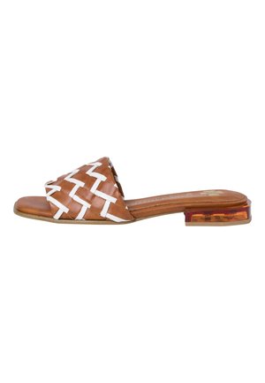 Marco Tozzi BY GUIDO MARIA KRETSCHMER - Mules - cognac comb