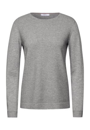 Cecil, STRUKTUR - Pullover - silber