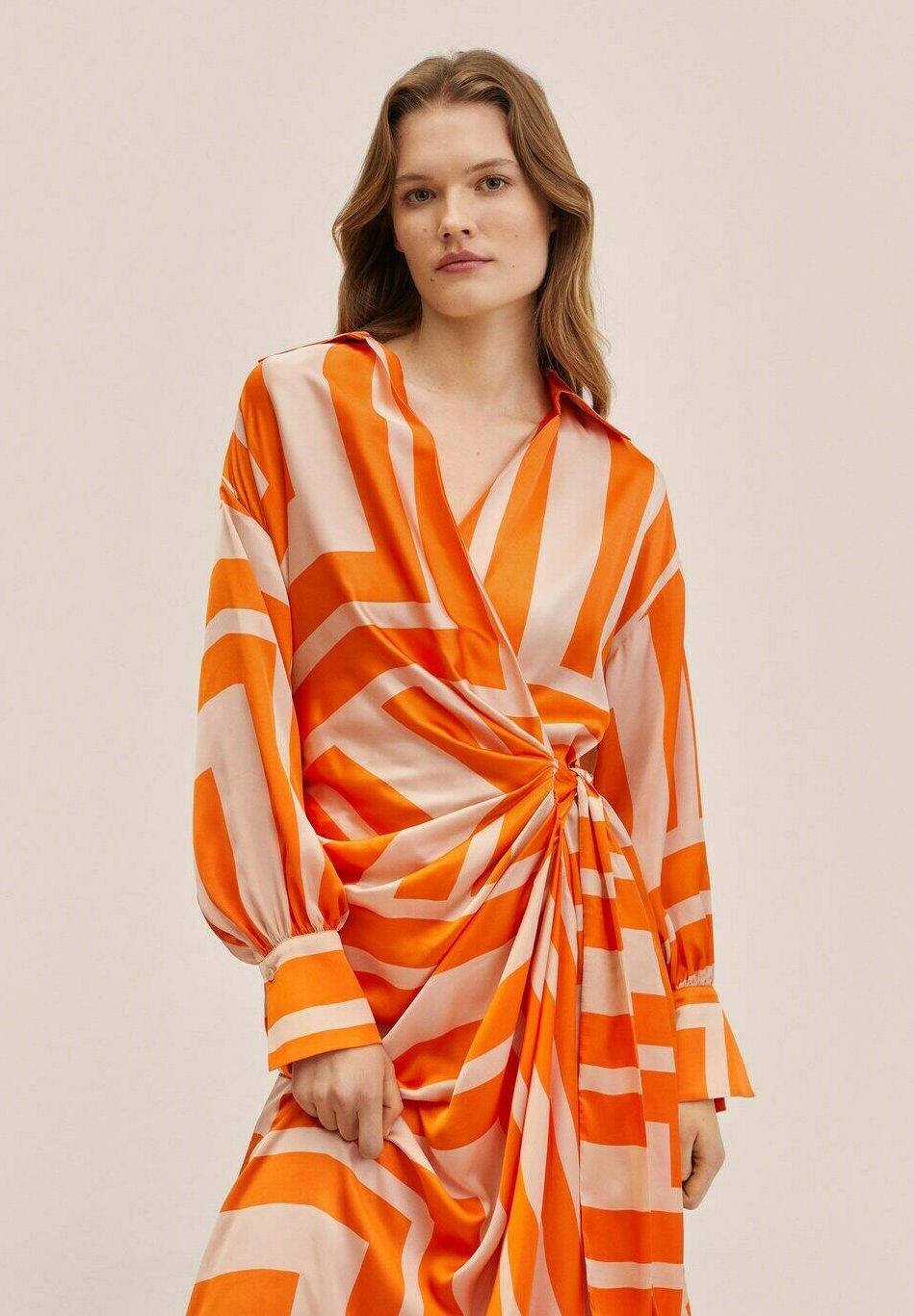 Mango CINEMA - Jurk - orange pastel/oranje - Zalando.nl
