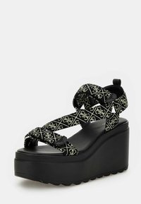 Guess - OCILIA - Platform sandals - mehrfarbig schwarz Thumbnail Image 1
