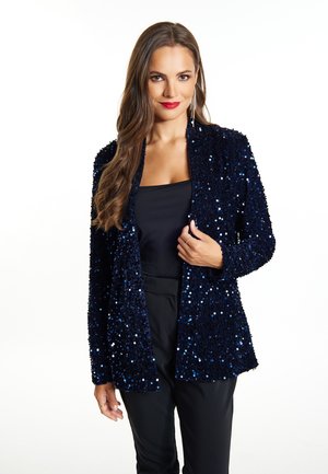 faina MIT PAILLETTEN EMBELL - Blazer - marine