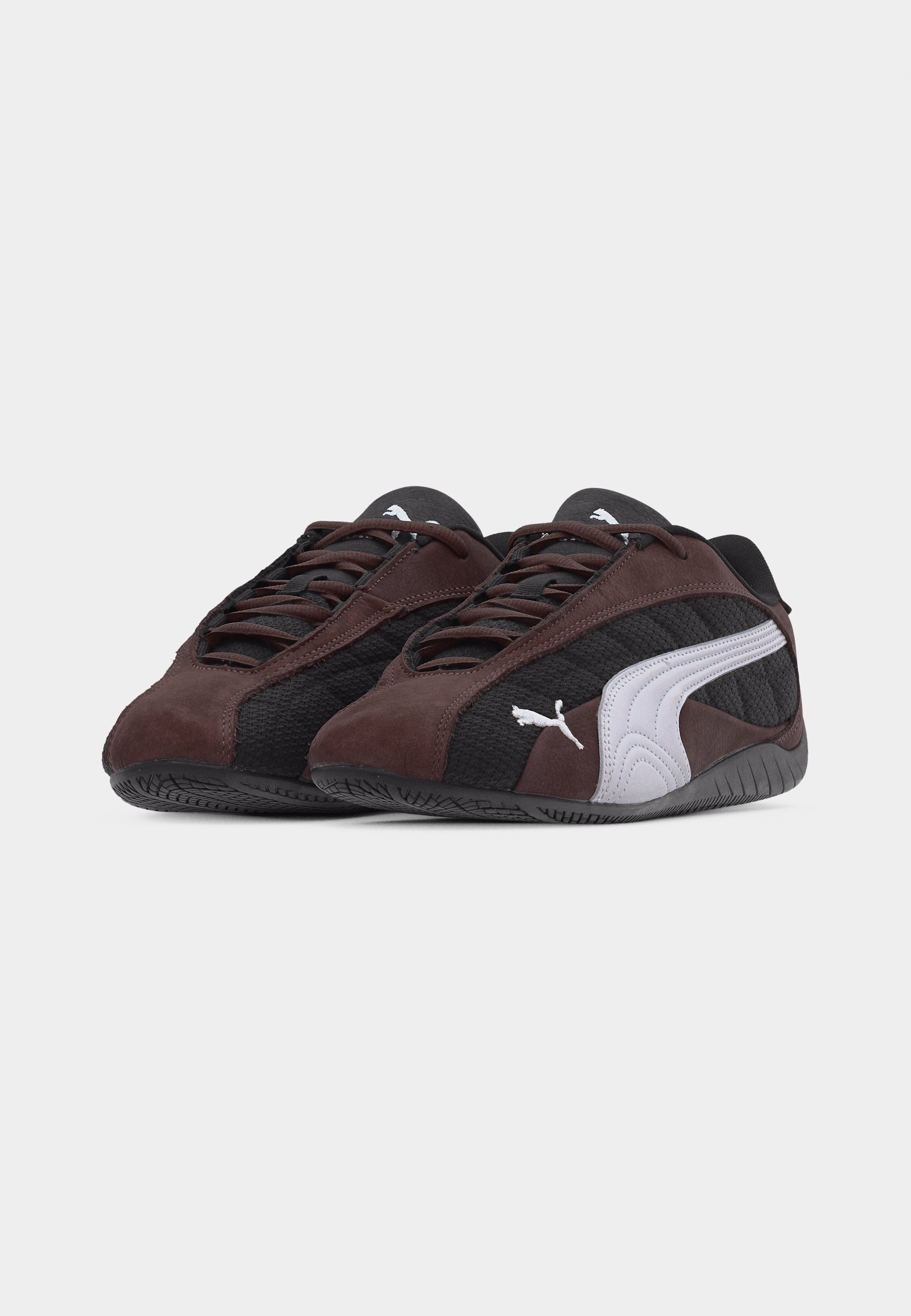 Puma SPEEDCAT PLUS UNISEX - Trainers - chocolate brown/black/dark