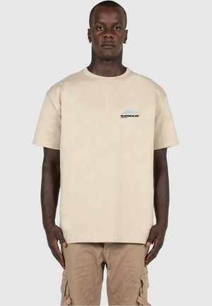 MJ Gonzales WAVE X HEAVY  - T-Shirt print - wet sand