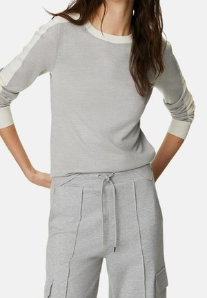 Jumper - mottled grey
