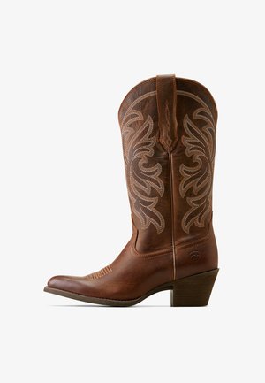 Ariat WESTERN HERITAGE J TOE STRETCHFIT - Cowboy/Biker boots - sassy brown