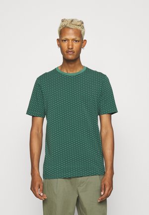 CLASSIC CREWNECK TEE - Print T-shirt - dark green