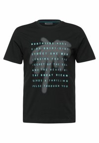 Street One MEN Triko s potiskem - schwarz